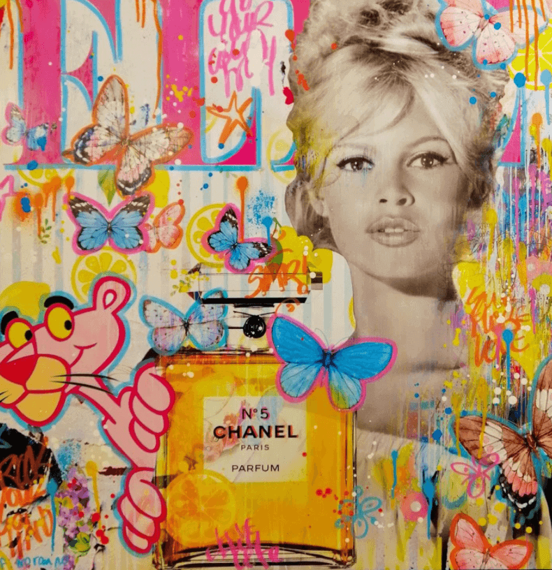 tableau chanel collection de marque de luxe cda